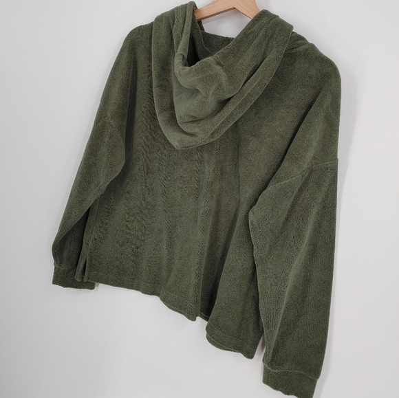 Calvin Klein | terry cloth hoodie - Picture 4 of 5